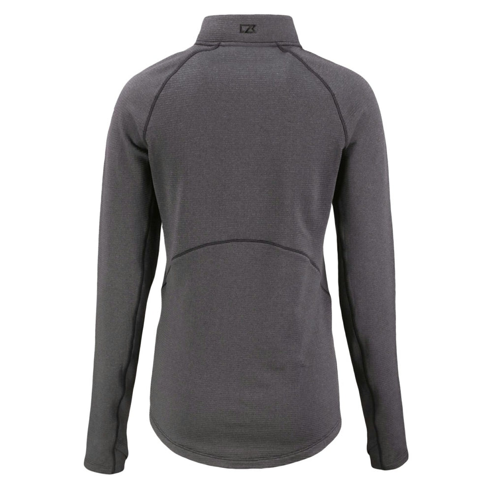 Cutter & Buck Women's Peshastin Eco Fleece Recycled Tri-Blend Raglan Half-Zip Jacket - Tampa Bay Buccaneers Jackets