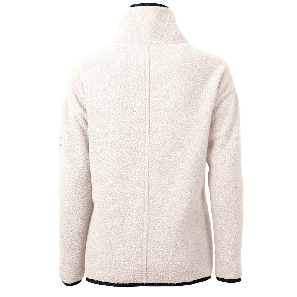 Cutter & Buck Women's Americana Cascade Eco Sherpa Fleece Half-Zip Jacket - Washington Commanders Jackets