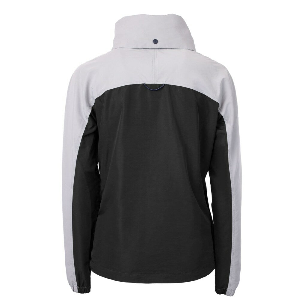 Cutter & Buck Women's Charter Eco Recycled Half-Zip Hooded Anorak Jacket - San Francisco 49ers Jackets