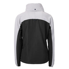 Cutter & Buck Women's Charter Eco Recycled Half-Zip Hooded Anorak Jacket - San Francisco 49ers Jackets