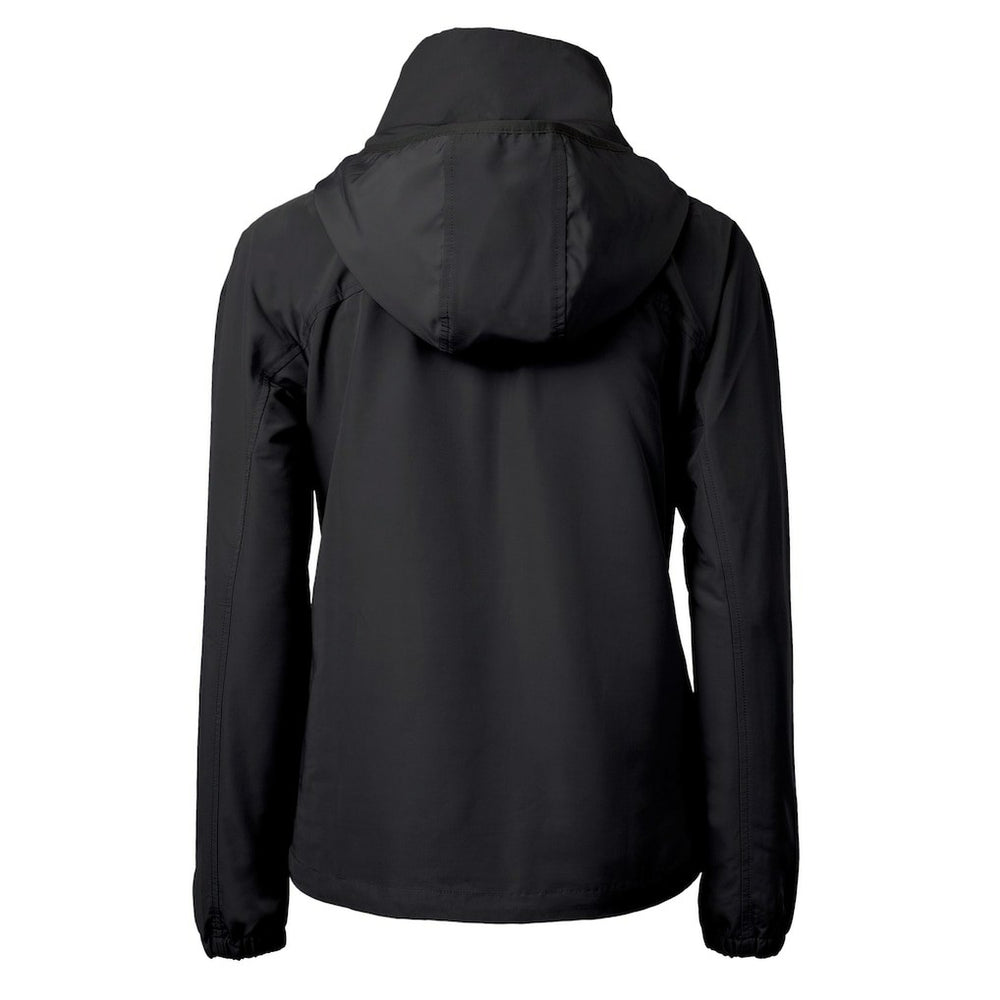 Cutter & Buck Women's Charter Eco Recycled Half-Zip Hooded Anorak Jacket - Las Vegas Raiders Jackets