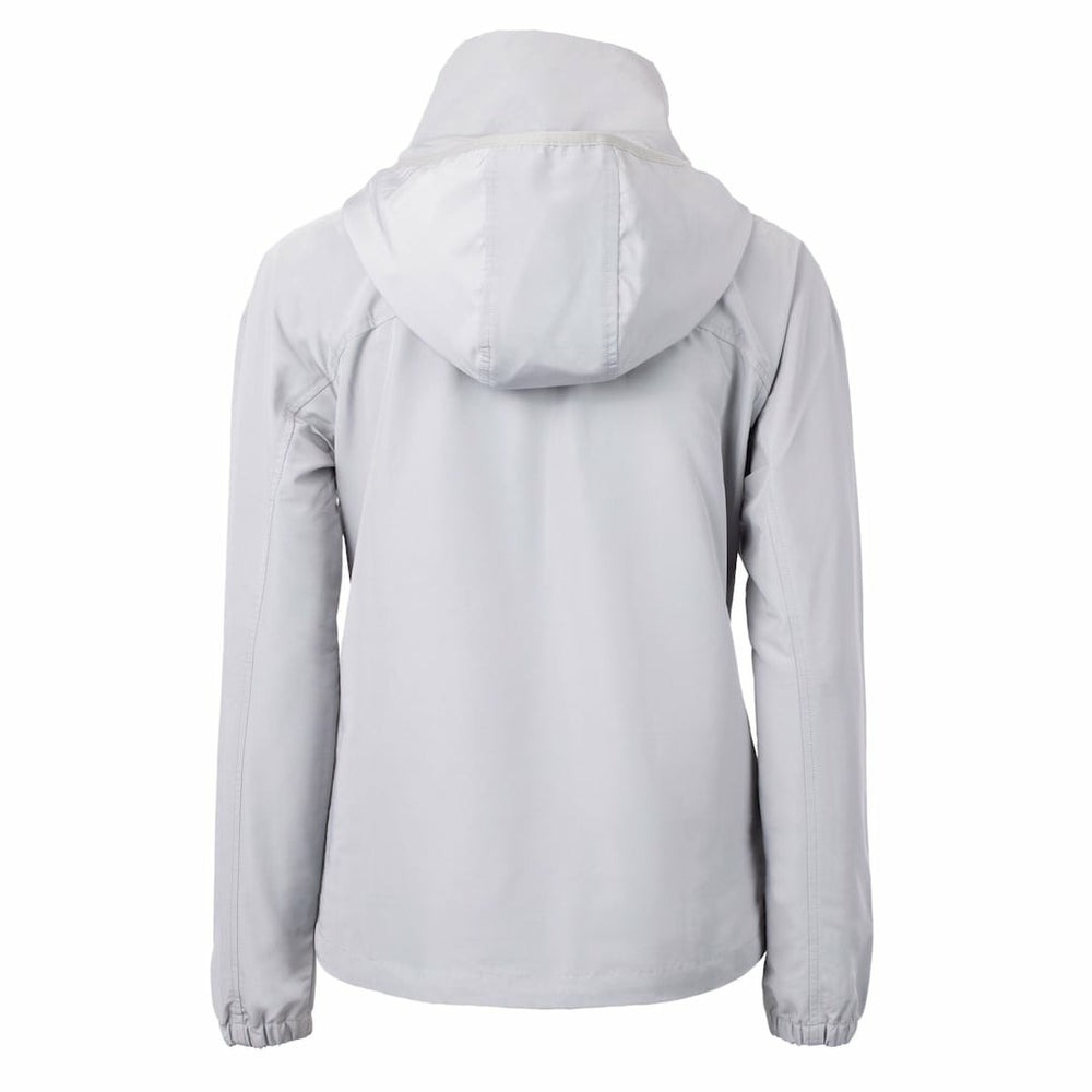 Cutter & Buck Women's Charter Eco Recycled Half-Zip Hooded Anorak Jacket - Washington Commanders Jackets