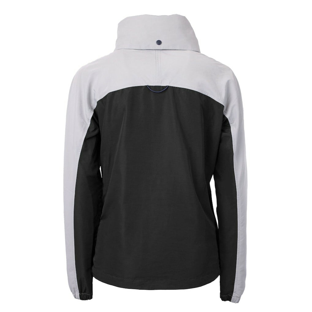 Cutter & Buck Women's Charter Eco Recycled Half-Zip Hooded Anorak Jacket - Baltimore Ravens Jackets