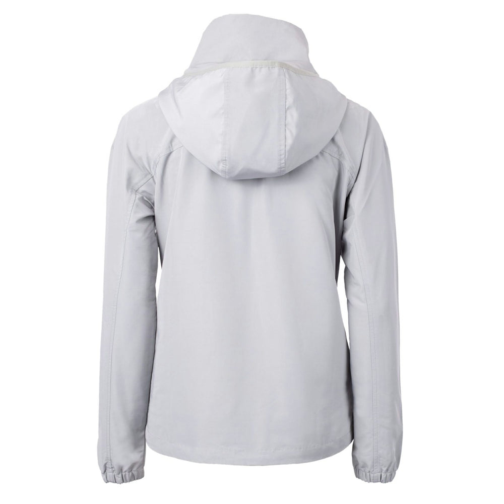 Cutter & Buck Women's Charter Eco Recycled Half-Zip Hooded Anorak Jacket - Detroit Lions Jackets