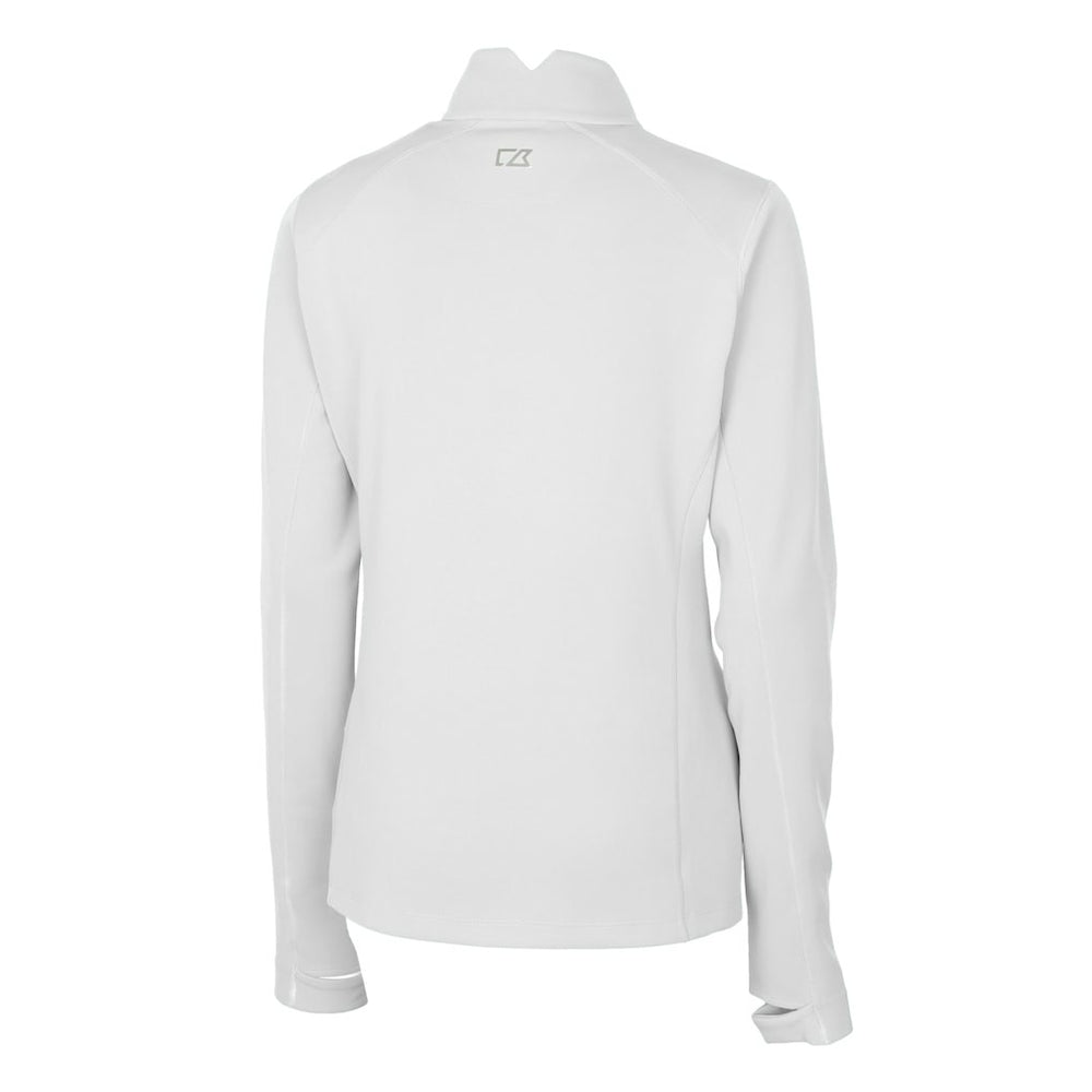 Cutter & Buck Women's Traverse Stretch Quarter-Zip Pullover Top - San Francisco 49ers Pullover