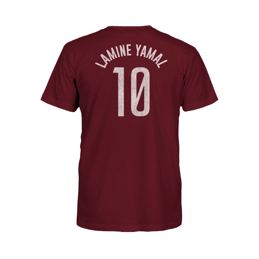 Lamine Yamal Barcelona 1863FC Youth Player Name & Number T-Shirt