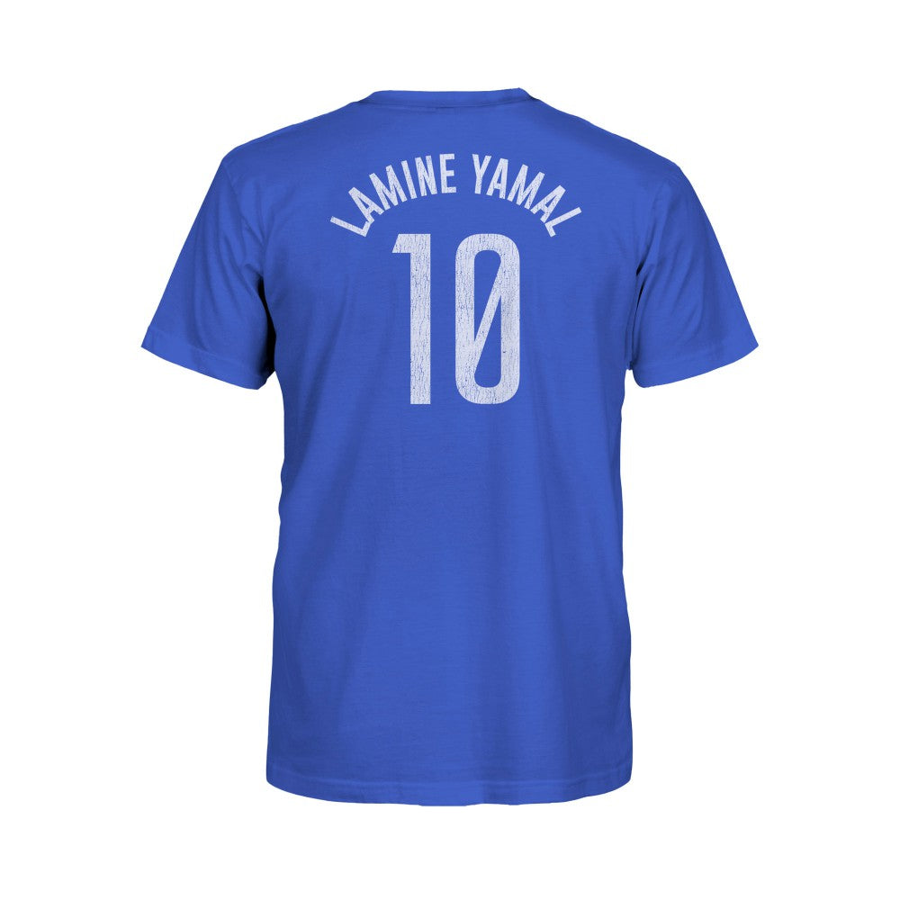 Lamine Yamal Barcelona 1863FC Youth Player Name & Number T-Shirt