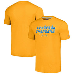 Homage Unisex The NFL ASL Collection by Love Sign American Sign Language T-Shirt - Los Angeles Chargers T-shirts