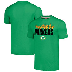 Homage Unisex The NFL ASL Collection by Love Sign American Sign Language T-Shirt - Green Bay Packers T-shirts