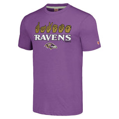 Homage Unisex The NFL ASL Collection by Love Sign American Sign Language T-Shirt - Baltimore Ravens T-shirts