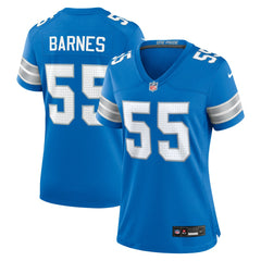 Derrick Barnes  Women's Team Game Jersey - Detroit Lions Jerseys