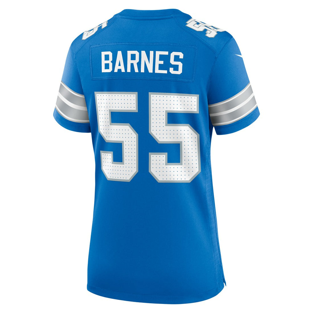 Derrick Barnes  Women's Team Game Jersey - Detroit Lions Jerseys