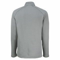 Heather Gray Cleveland Guardians Cutter & Buck Peshastin Eco Fleece Recycled Raglan Quarter-Zip Top