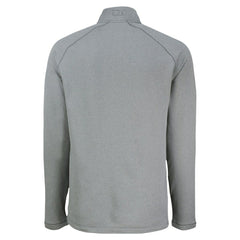 Heather Gray New York Yankees Cutter & Buck Peshastin Eco Fleece Recycled Raglan Quarter-Zip Top