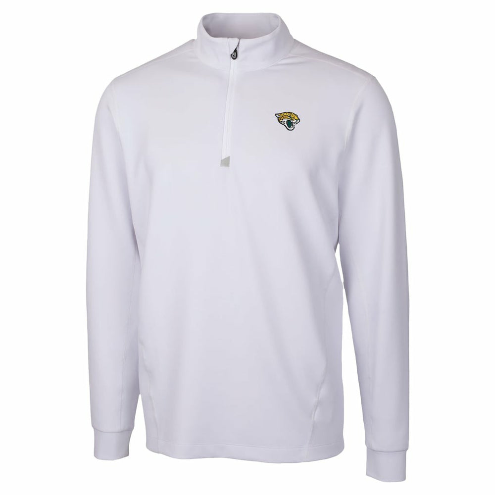 Cutter & Buck Traverse Stretch Quarter-Zip Top - Jacksonville Jaguars Tops