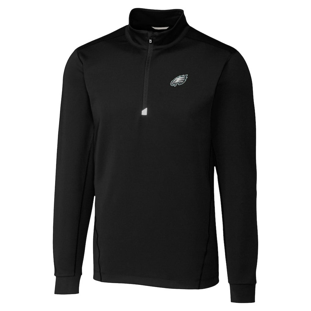 Cutter & Buck Traverse Stretch Quarter-Zip Top - Philadelphia Eagles Tops