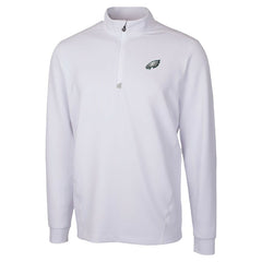 Cutter & Buck Traverse Stretch Quarter-Zip Top - Philadelphia Eagles Tops