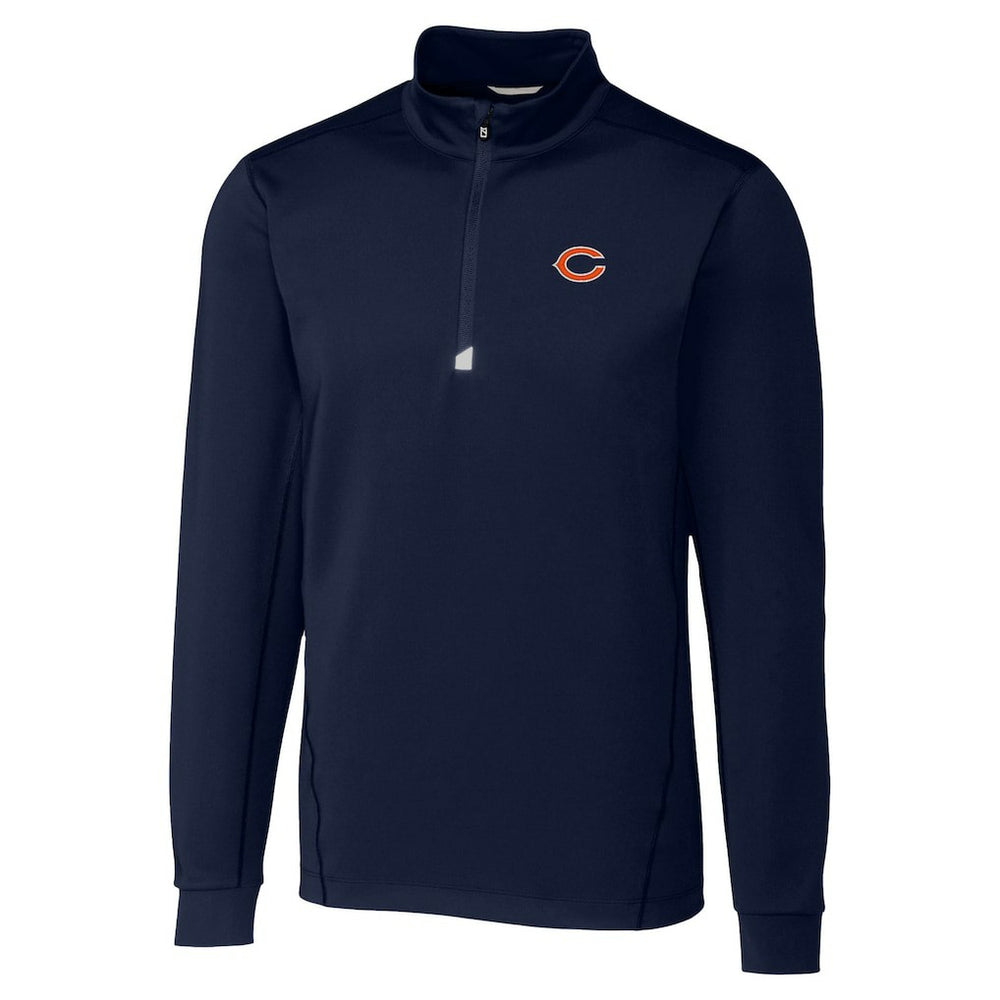 Cutter & Buck Traverse Stretch Quarter-Zip Top - Chicago Bears Tops