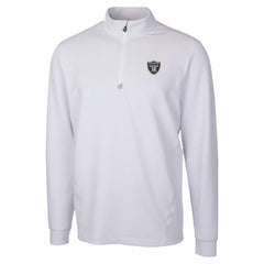 Cutter & Buck Traverse Stretch Quarter-Zip Top - Las Vegas Raiders Tops