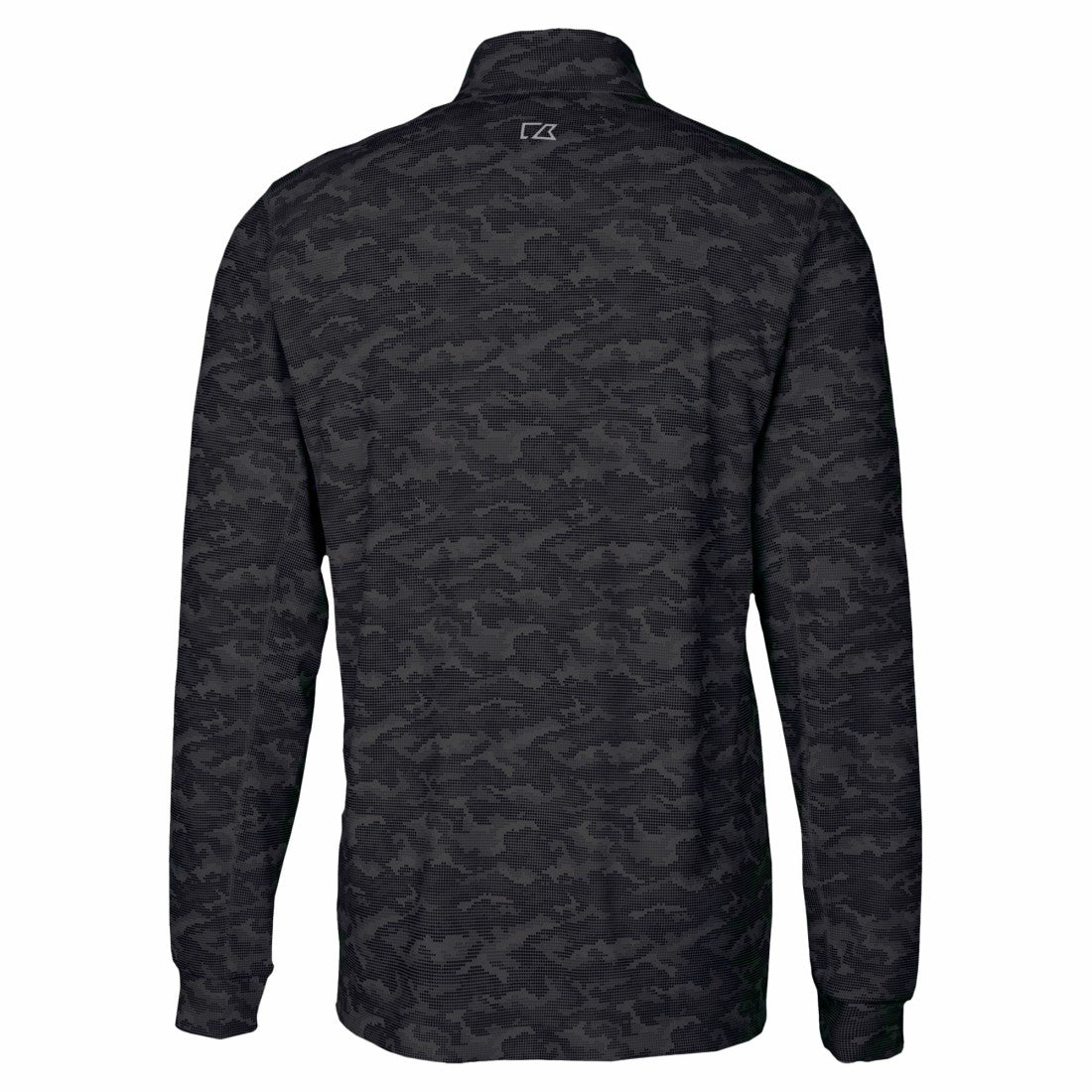 Cutter & Buck Traverse Camo Print Stretch Quarter-Zip Top - Detroit Lions Tops