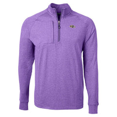 Cutter & Buck Adapt Eco Raglan Quarter-Zip Jacket - Baltimore Ravens Jackets