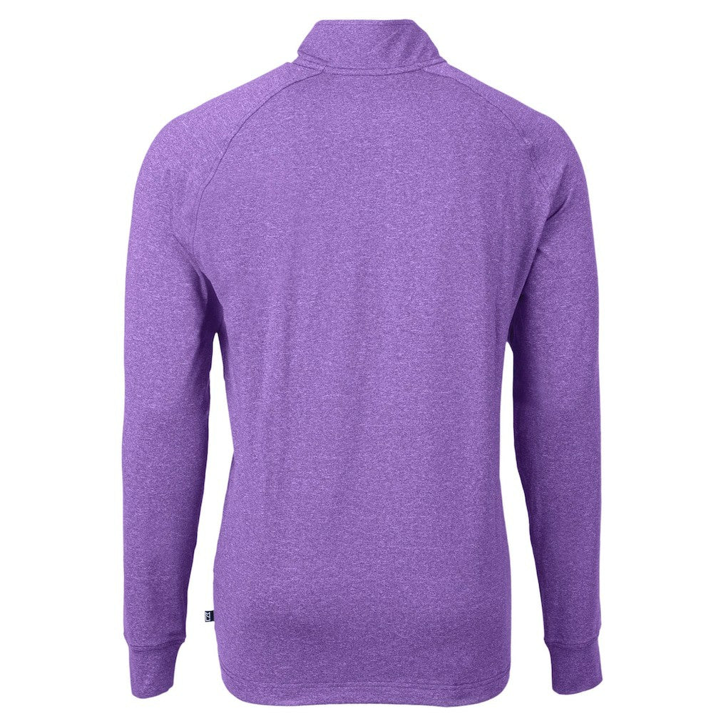 Cutter & Buck Adapt Eco Raglan Quarter-Zip Jacket - Baltimore Ravens Jackets