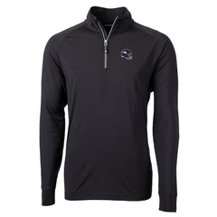 Cutter & Buck Big & Tall Adapt Eco DryTec Raglan Quarter-Zip Jacket - Minnesota Vikings Jackets