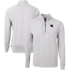 Cutter & Buck Big & Tall Adapt Eco Raglan Quarter-Zip Jacket - Chicago Bears Jackets