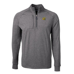 Cutter & Buck Big & Tall Adapt Eco Raglan Quarter-Zip Jacket - Green Bay Packers Jackets
