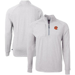 Cutter & Buck Big & Tall Adapt Eco Raglan Quarter-Zip Jacket - Cincinnati Bengals Jackets