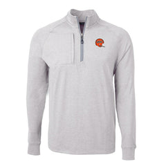 Cutter & Buck Big & Tall Adapt Eco Raglan Quarter-Zip Jacket - Cincinnati Bengals Jackets