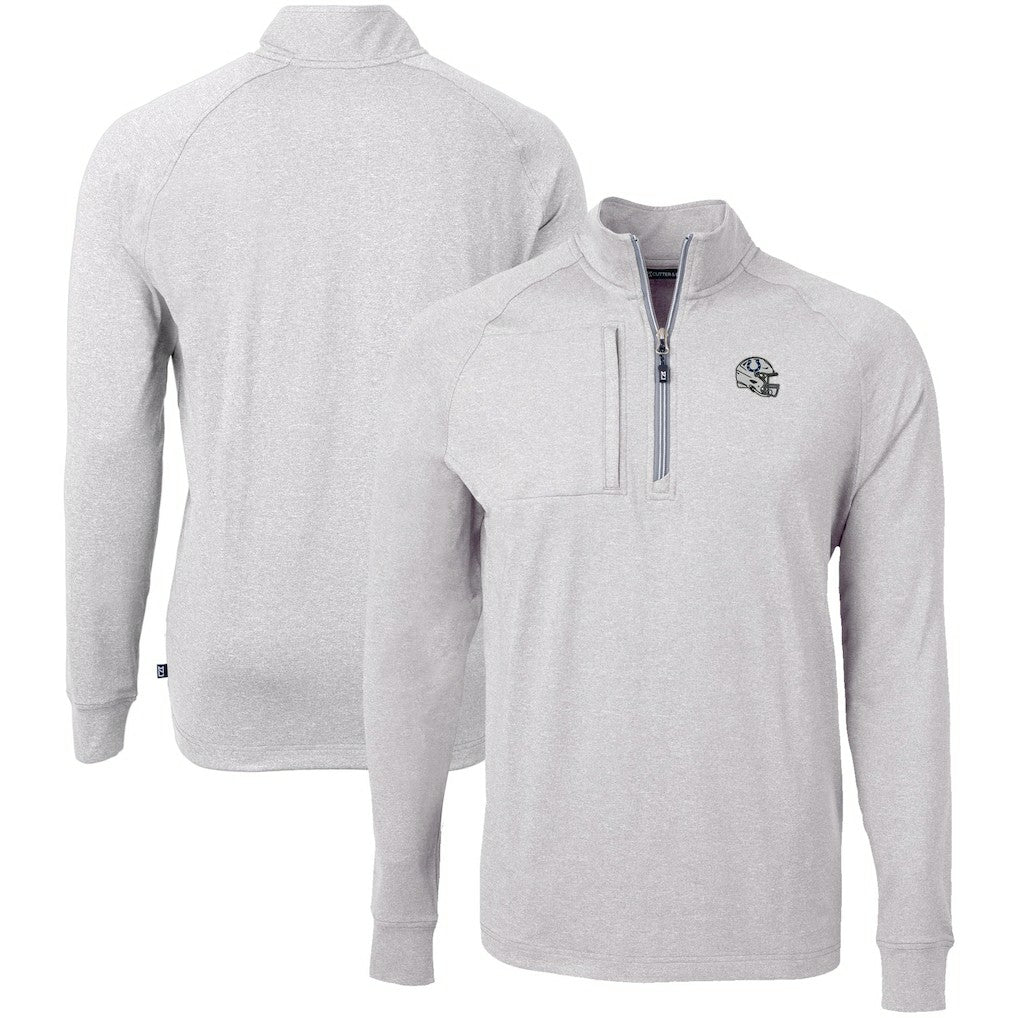 Cutter & Buck Big & Tall Adapt Eco Raglan Quarter-Zip Jacket - Indianapolis Colts Jackets