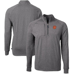 Cutter & Buck Big & Tall Adapt Eco Raglan Quarter-Zip Jacket - Cincinnati Bengals Jackets