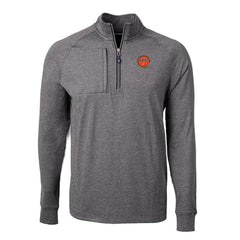 Cutter & Buck Big & Tall Adapt Eco Raglan Quarter-Zip Jacket - Cincinnati Bengals Jackets