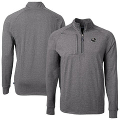Cutter & Buck Big & Tall Adapt Eco Raglan Quarter-Zip Jacket - Pittsburgh Steelers Jackets