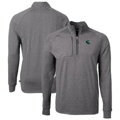 Cutter & Buck Big & Tall Adapt Eco Raglan Quarter-Zip Jacket - Philadelphia Eagles Jackets