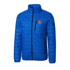 Cutter & Buck Big & Tall Rainier PrimaLoft Eco Insulated Full-Zip Puffer Jacket - Denver Broncos Jackets