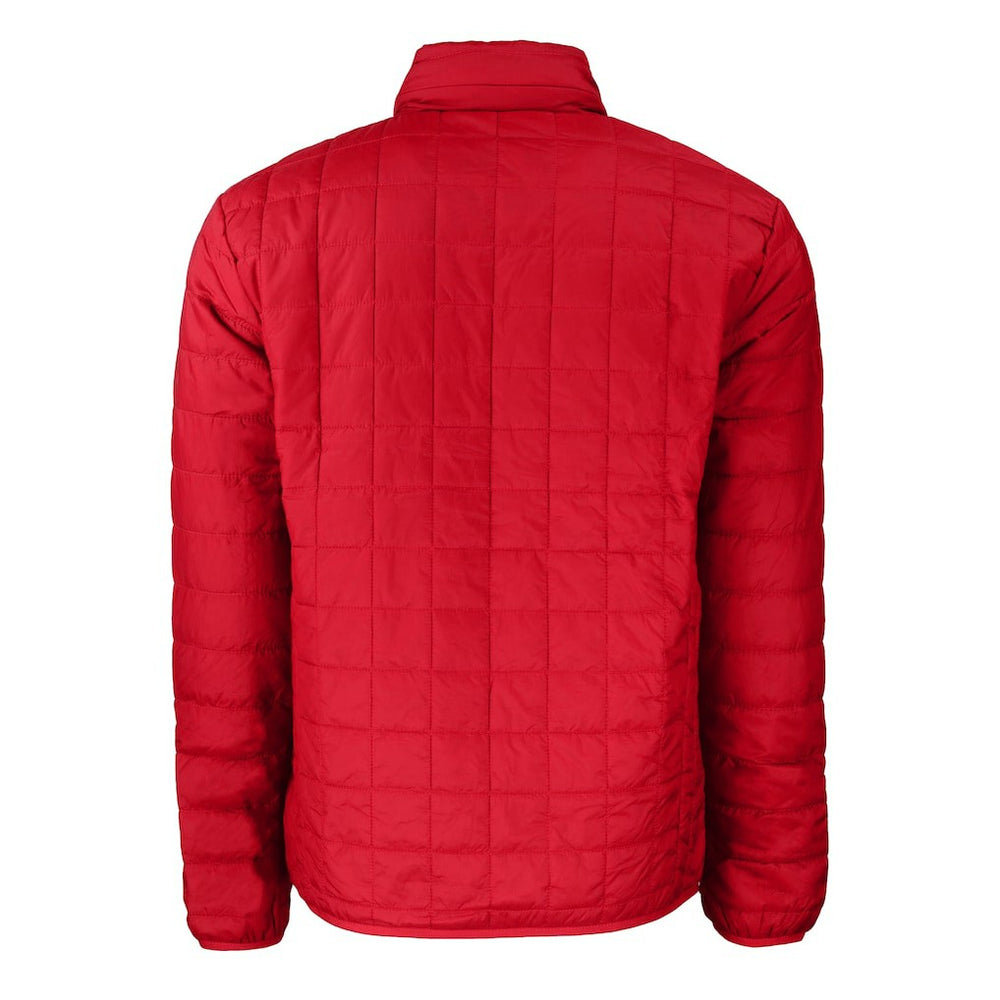 Cutter & Buck Big & Tall Rainier PrimaLoft Eco Insulated Full-Zip Hoodie Puffer Jacket - Buffalo Bills Hoodies