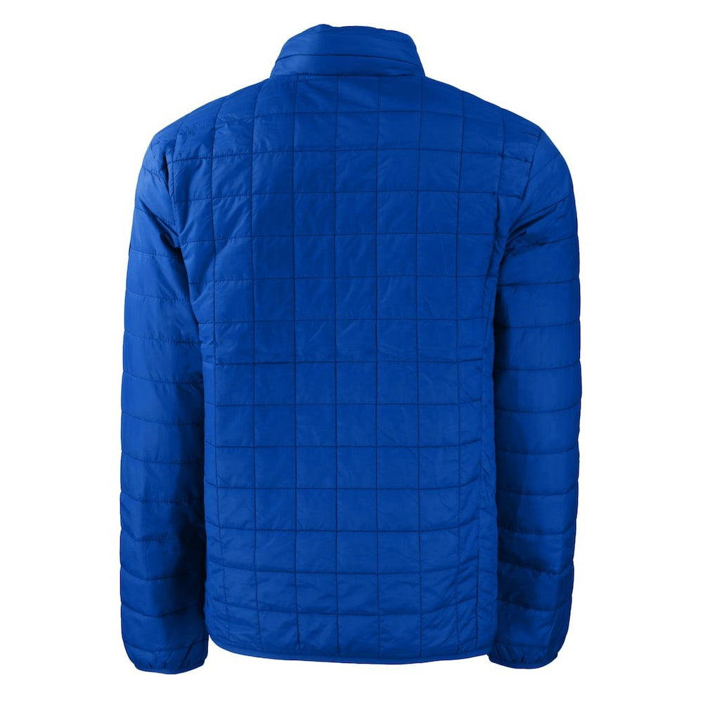 Cutter & Buck Big & Tall Rainier PrimaLoft Eco Insulated Full-Zip Hoodie Puffer Jacket - Buffalo Bills Hoodies