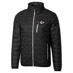 Cutter & Buck Big & Tall Rainier PrimaLoft Eco Insulated Full-Zip Hoodie Puffer Jacket - Kansas City Chiefs Hoodies