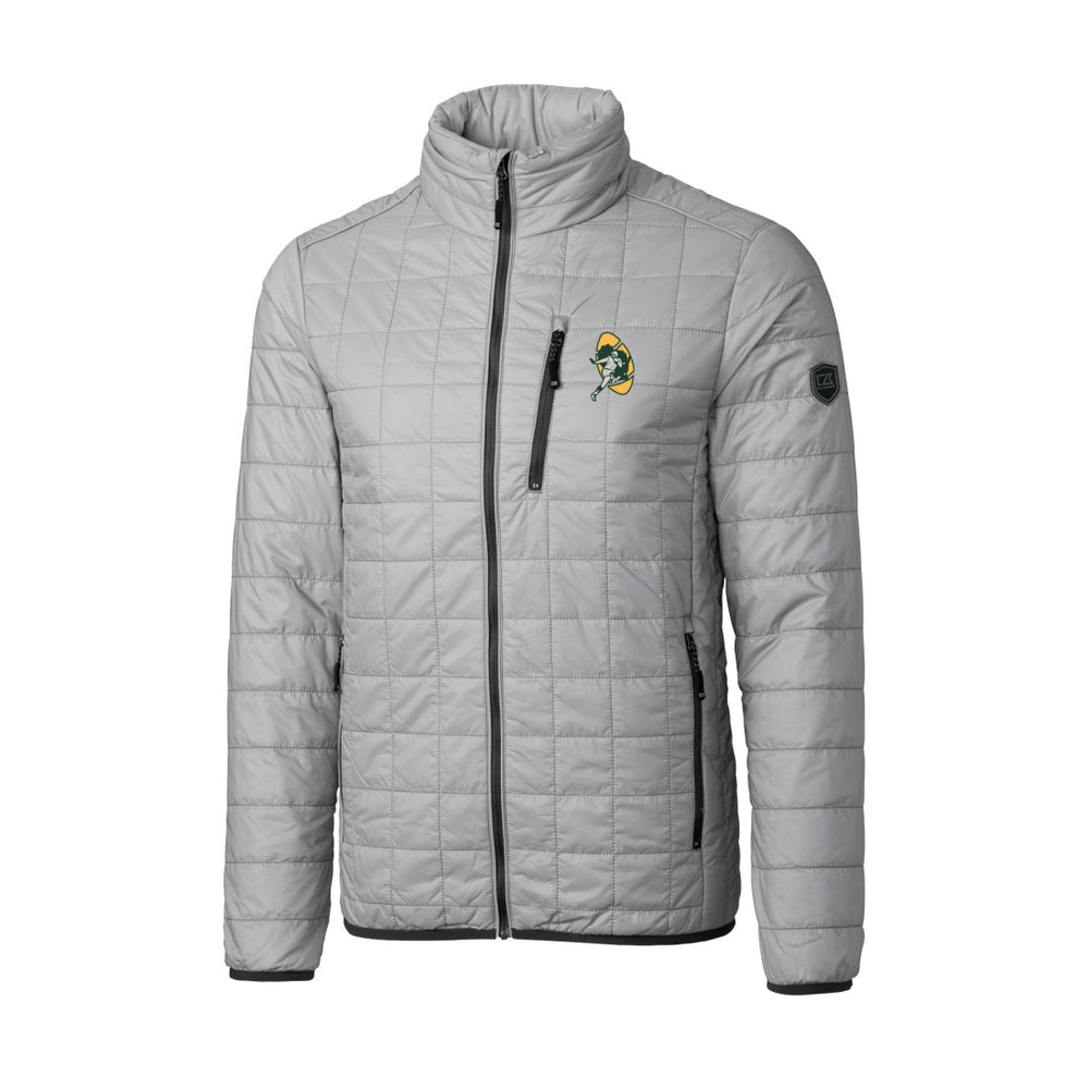 Cutter & Buck Big & Tall Rainier PrimaLoft Eco Insulated Full-Zip Puffer Jacket - Green Bay Packers Jackets