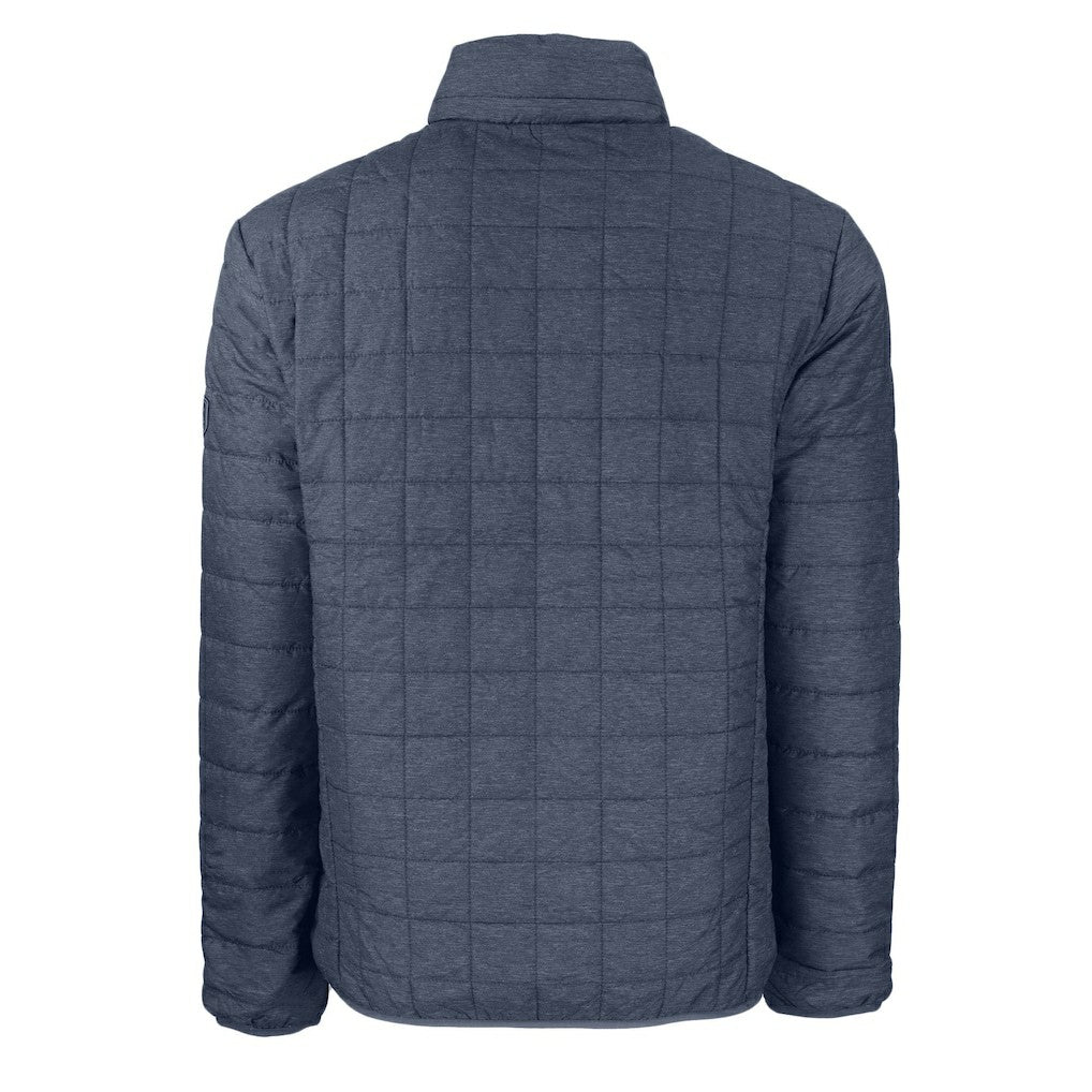 Cutter & Buck Big & Tall Rainier PrimaLoft Eco Insulated Full-Zip Hoodie Puffer Jacket - Buffalo Bills Hoodies