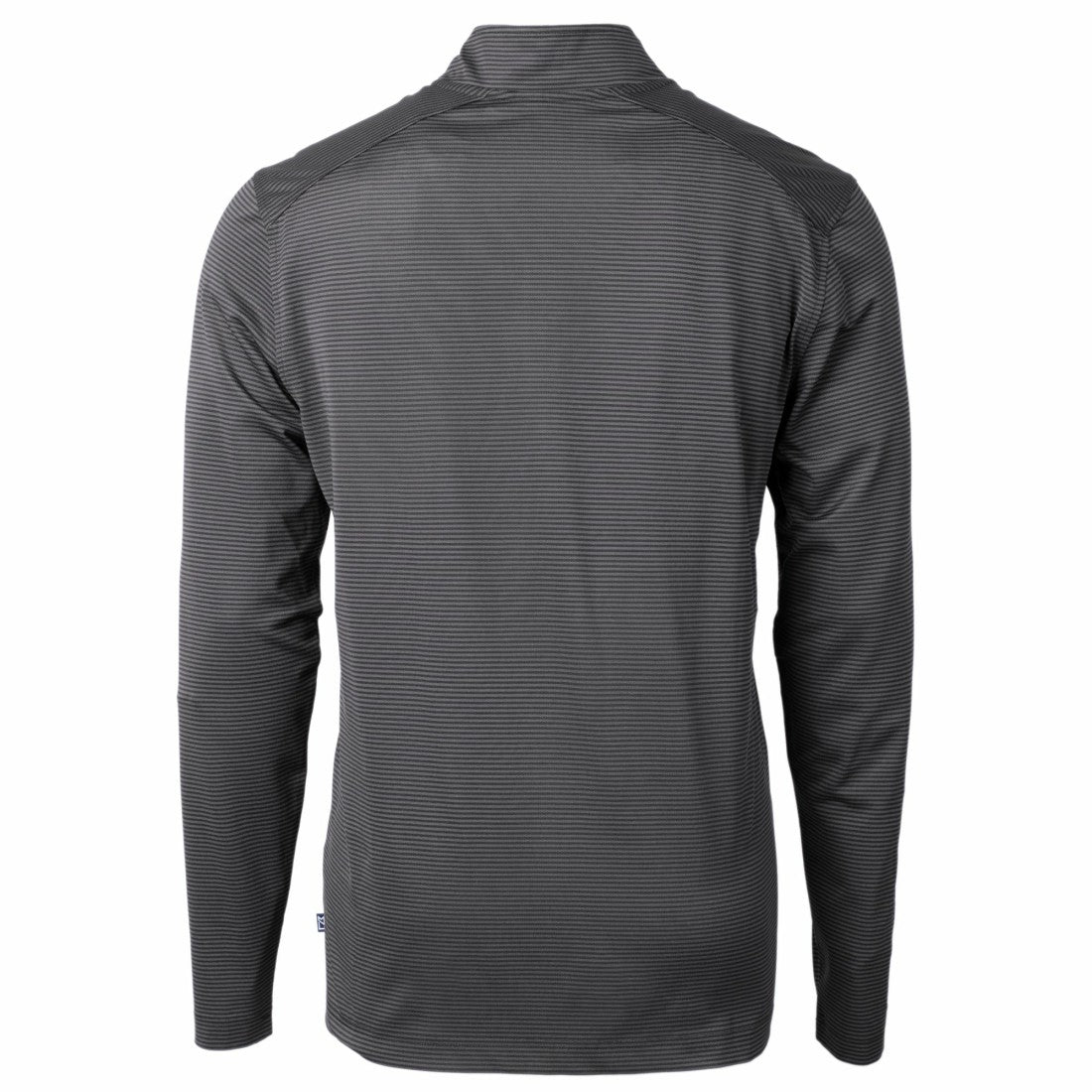 Cutter & Buck Big & Tall Virtue Eco Pique Micro Stripe Tri-Blend Quarter-Zip Jacket - Detroit Lions Jackets