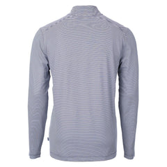 Cutter & Buck Big & Tall Virtue Eco Pique Micro Stripe Tri-Blend Quarter-Zip Jacket - Seattle Seahawks Jackets