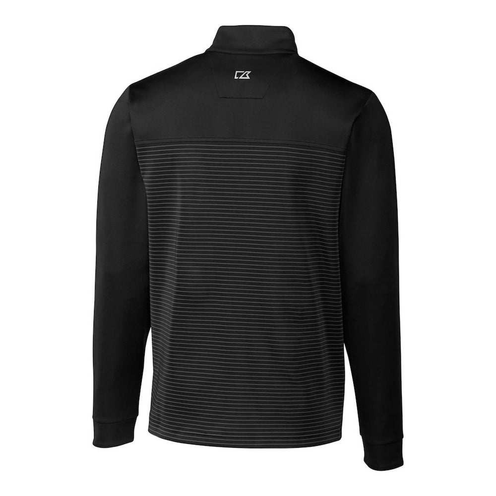 Cutter & Buck Traverse Eco Stripe Tri-Blend DryTec Quarter-Zip Jacket - Indianapolis Colts Jackets
