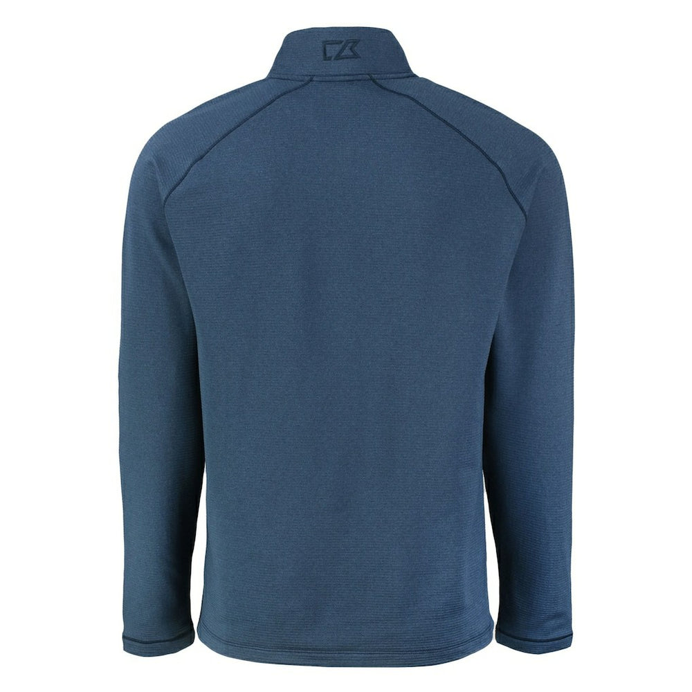 Cutter & Buck Peshastin Eco Fleece Tri-Blend Raglan Recycled Quarter-Zip Jacket - Atlanta Falcons Jackets
