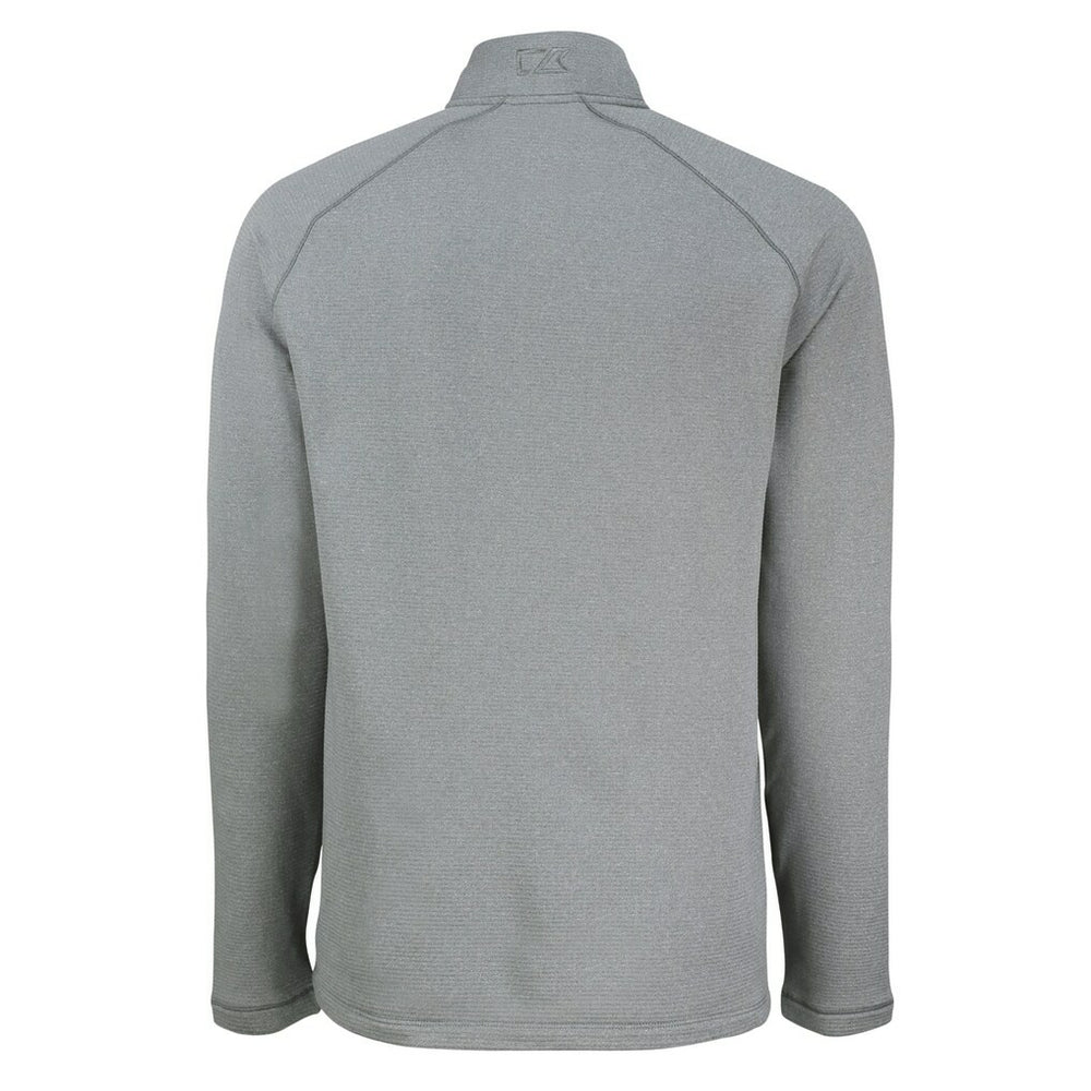 Cutter & Buck Peshastin Eco Fleece Tri-Blend Raglan Recycled Quarter-Zip Jacket - Atlanta Falcons Jackets