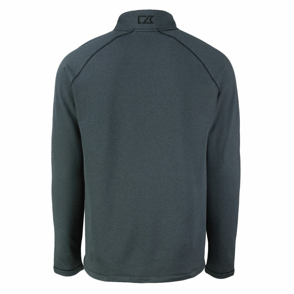 Cutter & Buck Peshastin Eco Fleece Tri-Blend Raglan Recycled Quarter-Zip Jacket - Detroit Lions Jackets