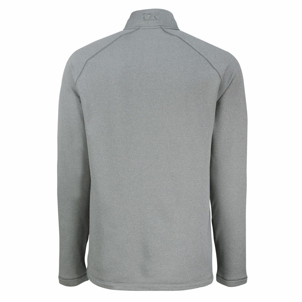 Cutter & Buck Peshastin Eco Fleece Tri-Blend Raglan Recycled Quarter-Zip Jacket - Detroit Lions Jackets