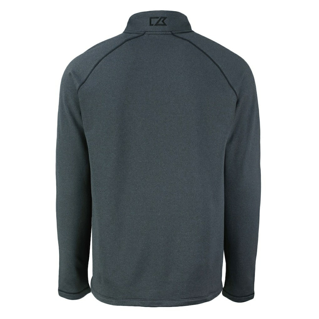 Cutter & Buck Peshastin Eco Fleece Tri-Blend Raglan Recycled Quarter-Zip Jacket - Indianapolis Colts Jackets